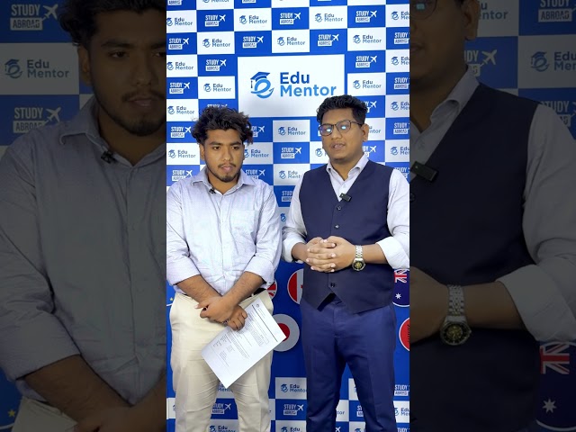 Australia Student Visa Success Story | Nazmul Islam | Bachelor in Cyber Security | Edu Mentor 🇧🇩✈️🇦🇺